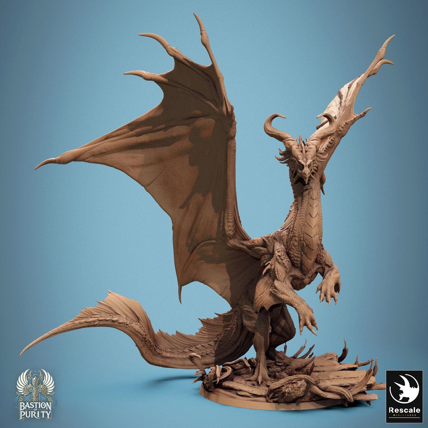 Legendary Bronze Dragon by Rescale Miniatures | Please Read Description | Print on Demand