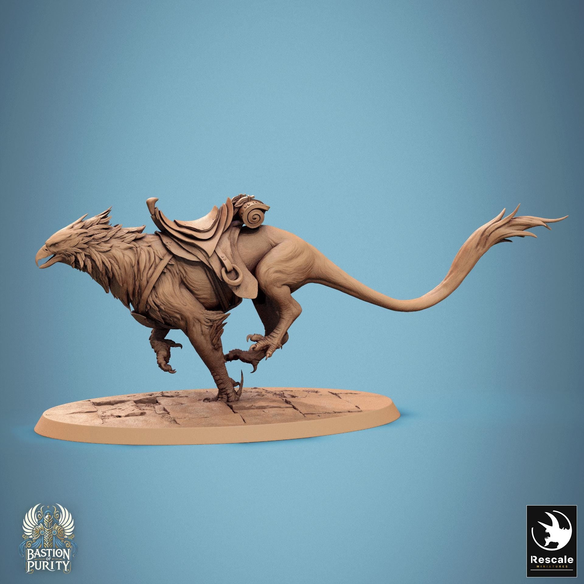 Gryph, Saddled by Rescale Miniatures | Please Read Description | Print on Demand