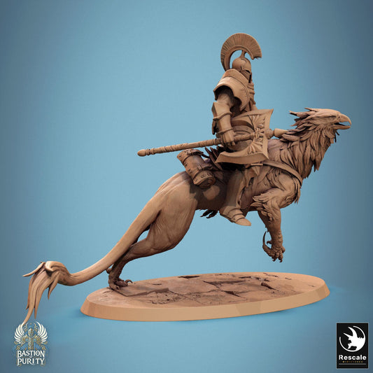 Gryph, Mounted by Rescale Miniatures | Please Read Description | Print on Demand