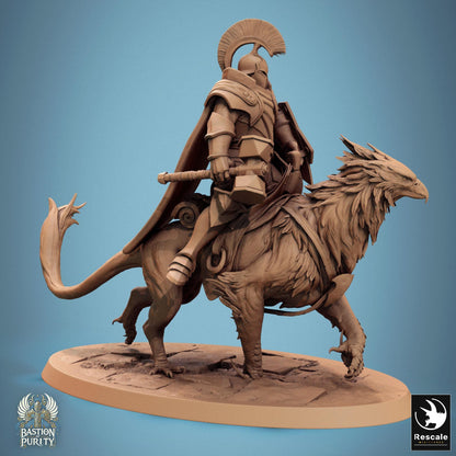 Gryph, Mounted by Rescale Miniatures | Please Read Description | Print on Demand