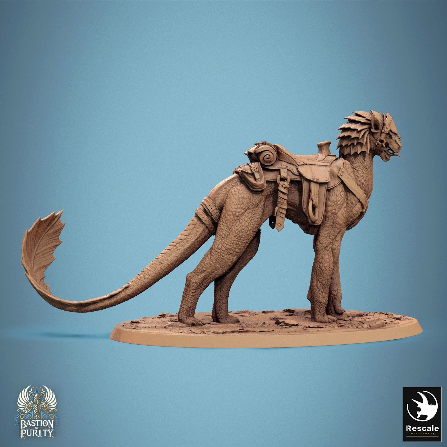 Solaris Panthera, Saddled by Rescale Miniatures | Please Read Description | Print on Demand