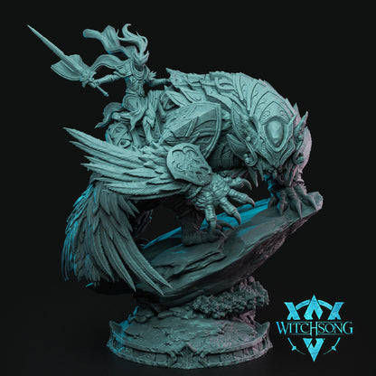 Xylia, the Unrelenting by Witchsong Miniatures | Please Read Description | Print on Demand