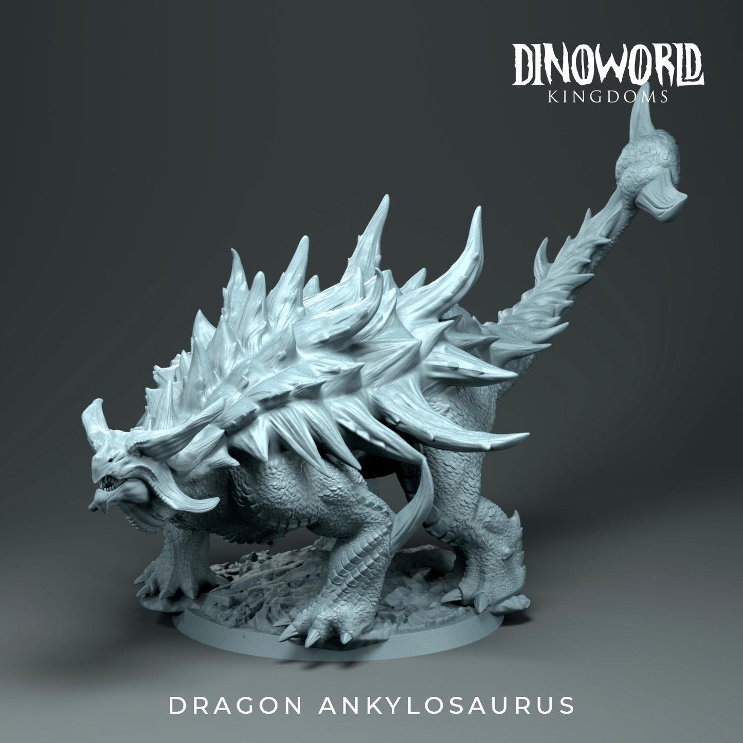 Ankylosaurus Dinodragon by Dinoworld Kingdoms | Please Read Description | Print on Demand