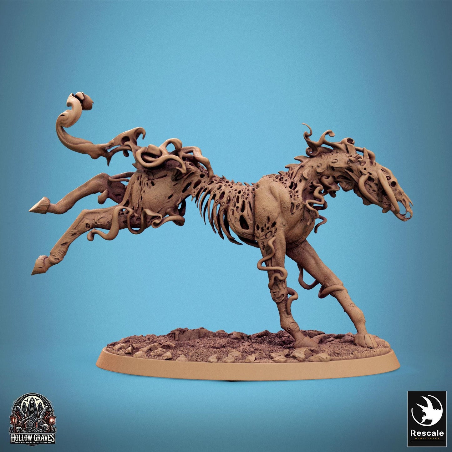 Doomstride, Wild and Ghostly by Rescale Miniatures | Please Read Description | Print on Demand