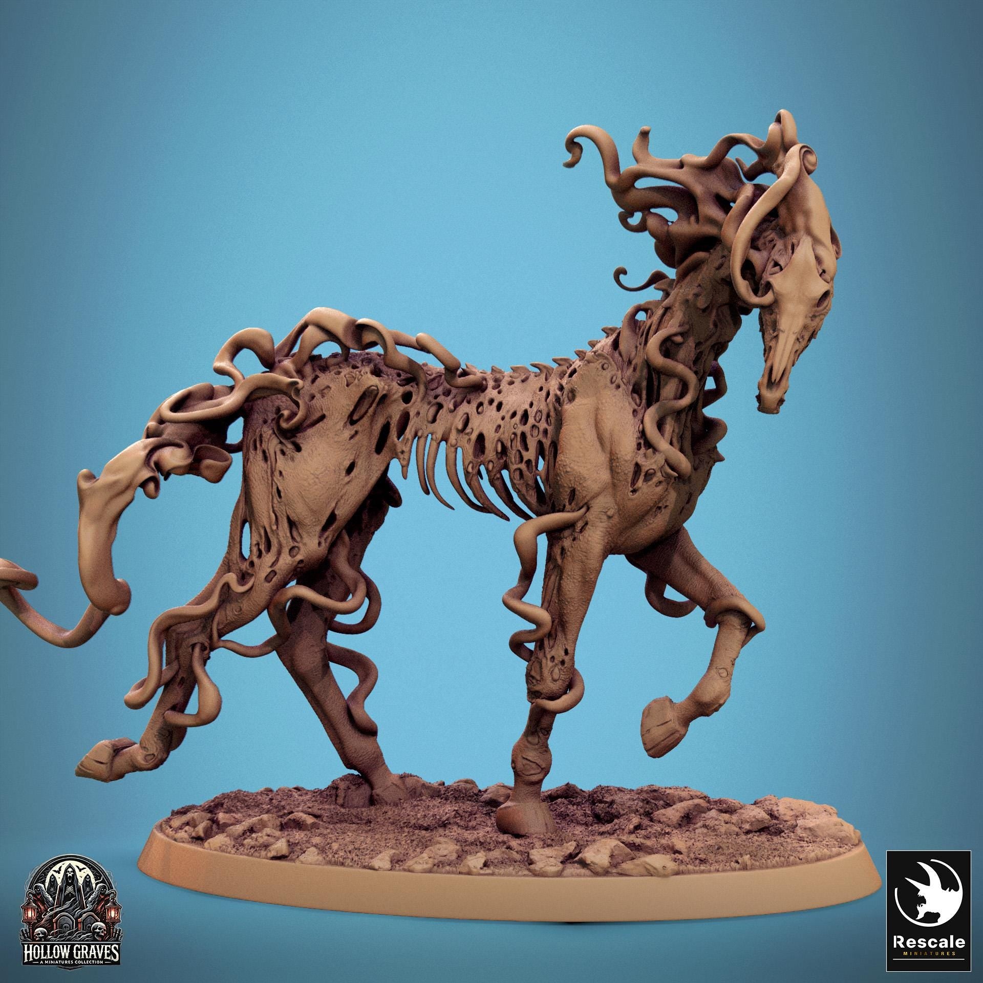 Doomstride, Wild and Ghostly by Rescale Miniatures | Please Read Description | Print on Demand