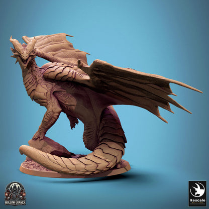 Copper Dragon by Rescale Miniatures | Please Read Description | Print on Demand