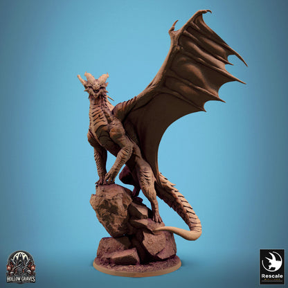 Copper Dragon by Rescale Miniatures | Please Read Description | Print on Demand