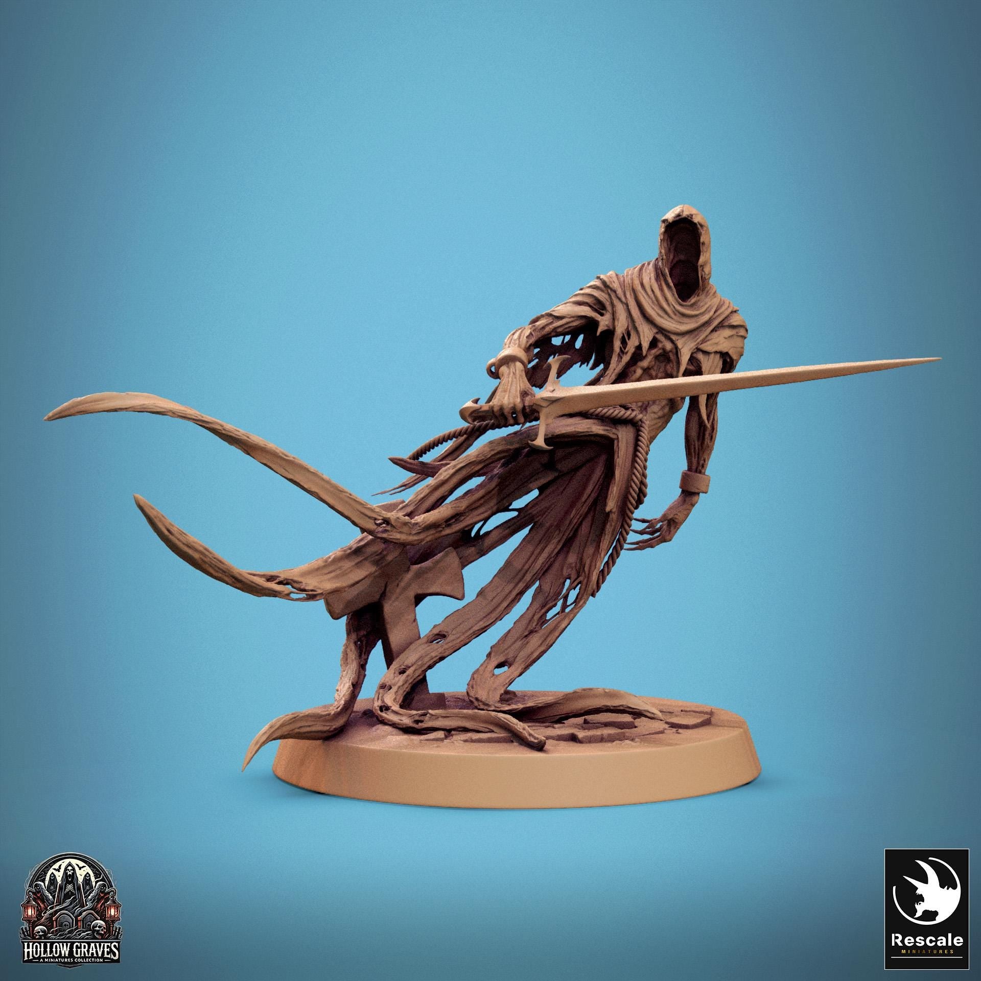 Death Ghost by Rescale Miniatures | Please Read Description | Print on Demand