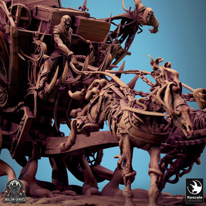 Wraith Wagon by Rescale Miniatures | Please Read Description | Print on Demand