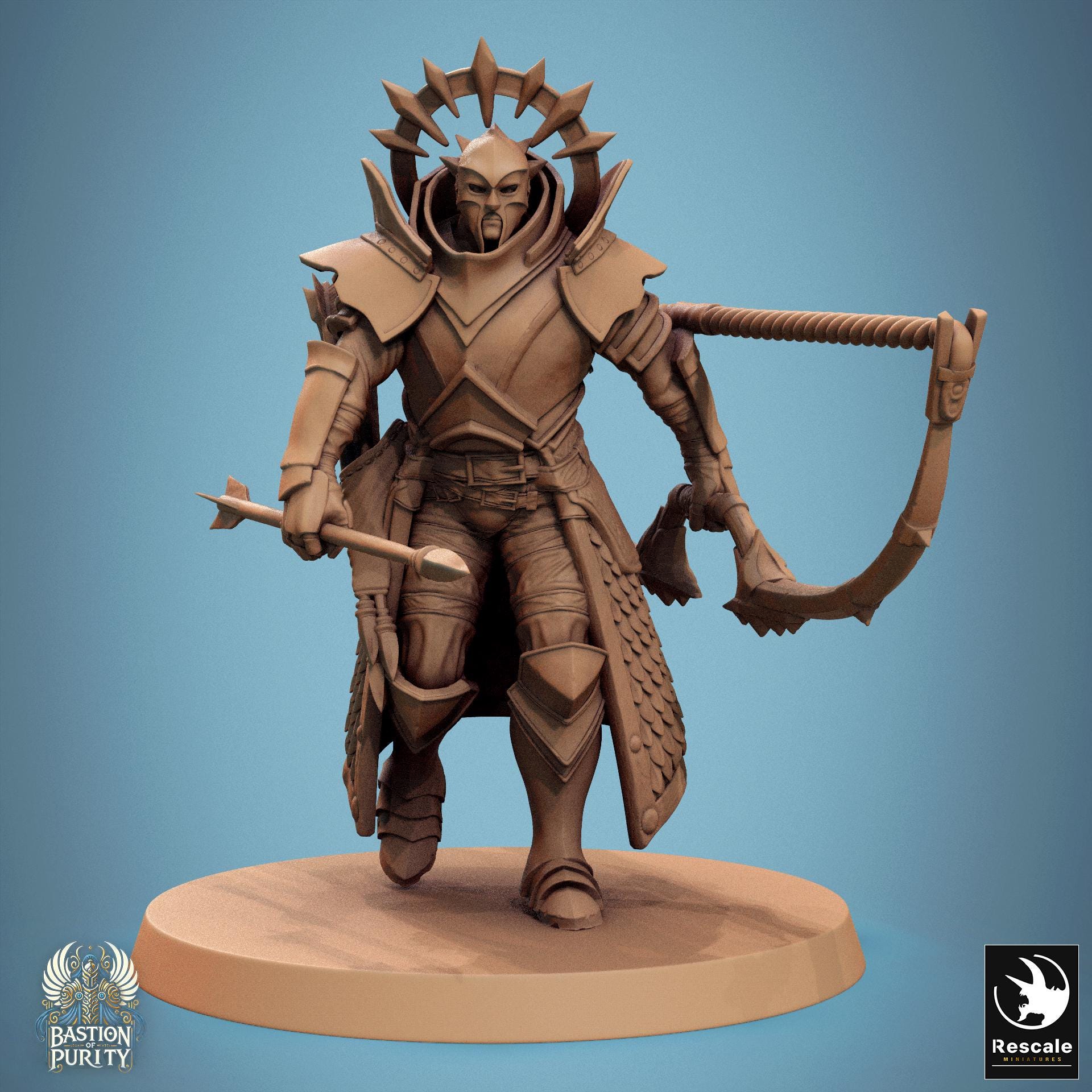 Aeterna Infantry, Archer by Rescale Miniatures | Please Read Description | Print on Demand