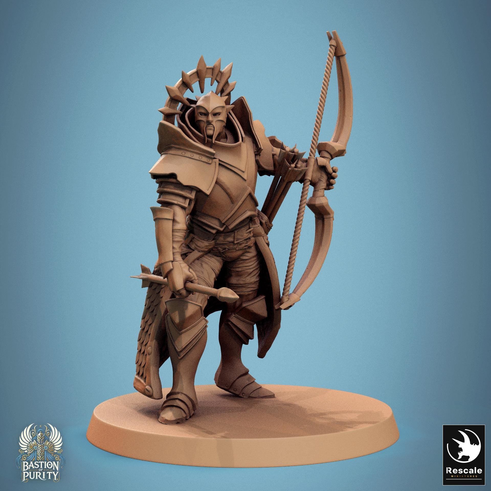 Aeterna Infantry, Archer by Rescale Miniatures | Please Read Description | Print on Demand