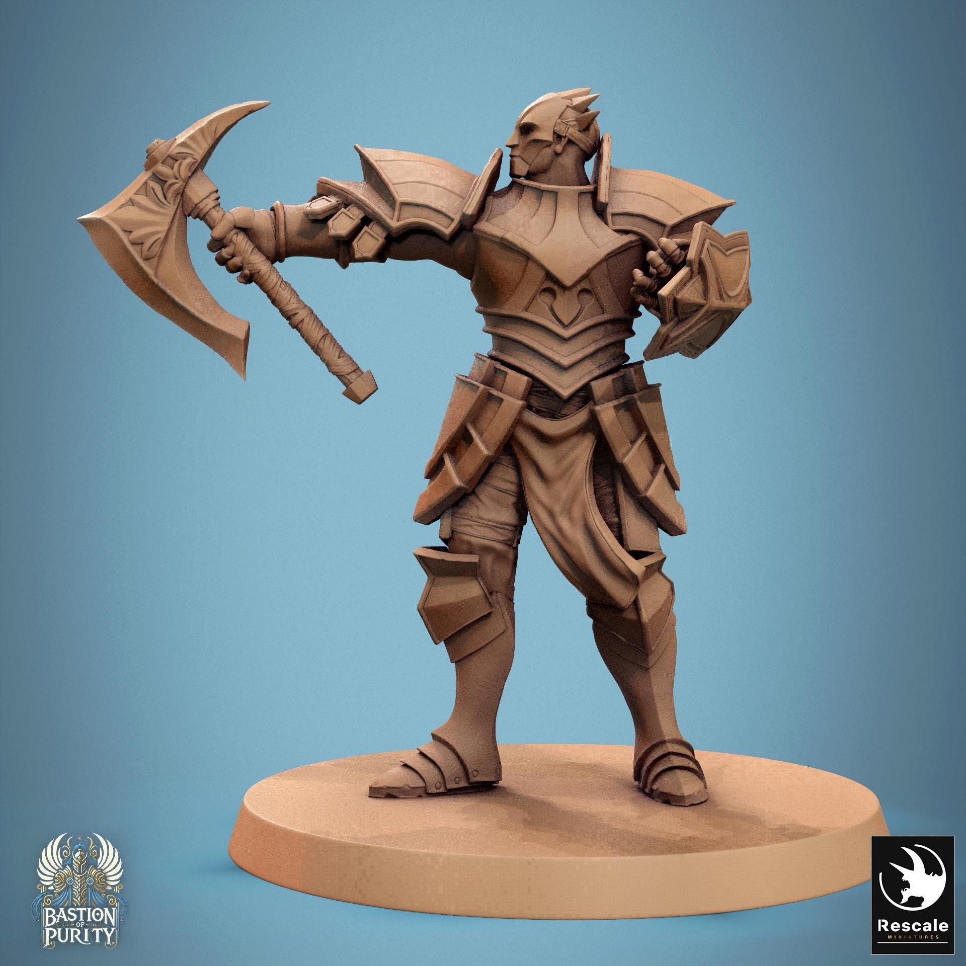 Aeterna Infantry, Warrior by Rescale Miniatures | Please Read Description | Print on Demand