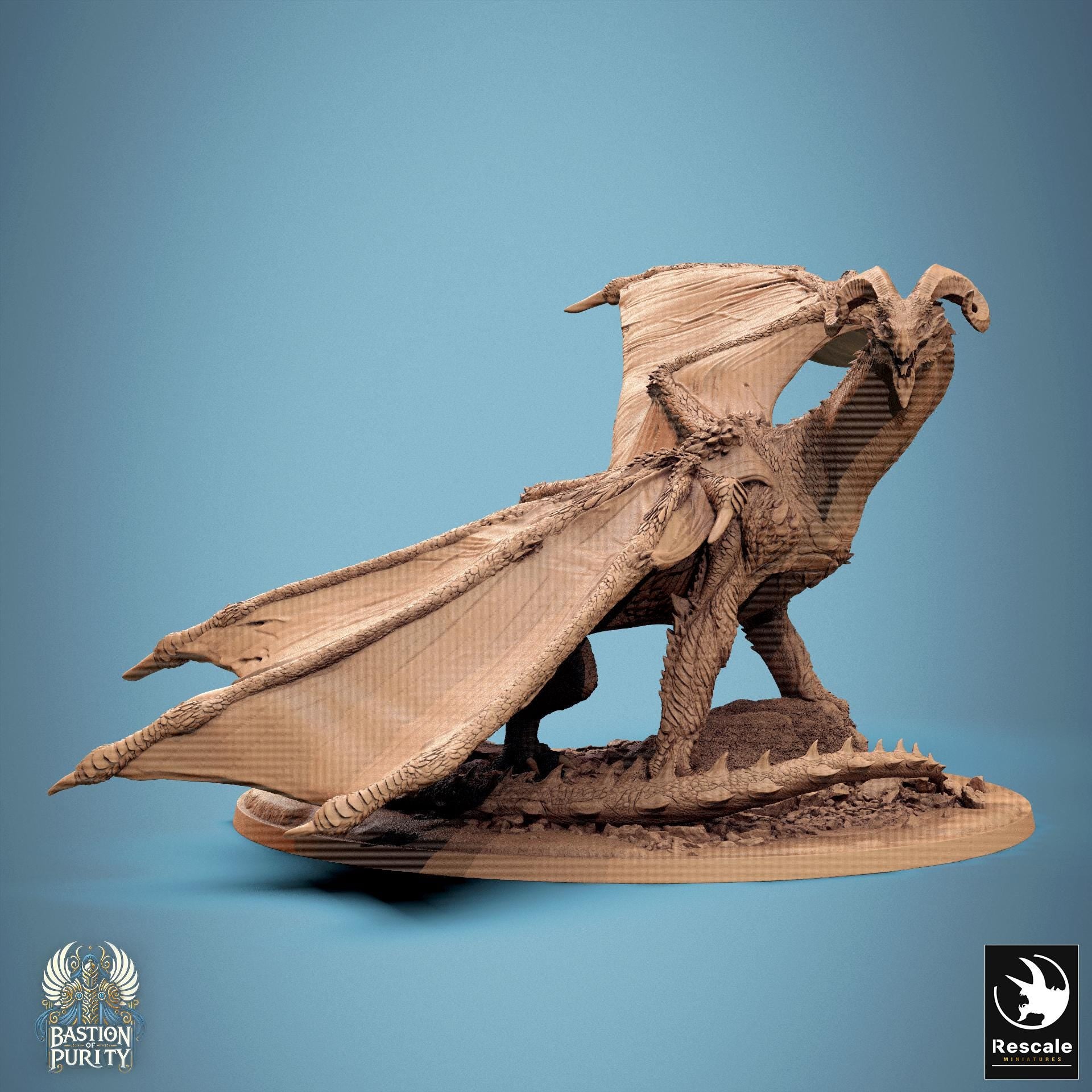 Astralyon, Wild Dragon by Rescale Miniatures | Please Read Description | Print on Demand