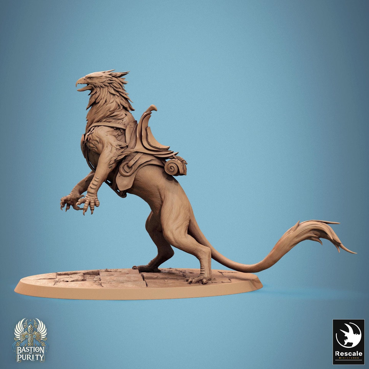 Gryph, Saddled by Rescale Miniatures | Please Read Description | Print on Demand