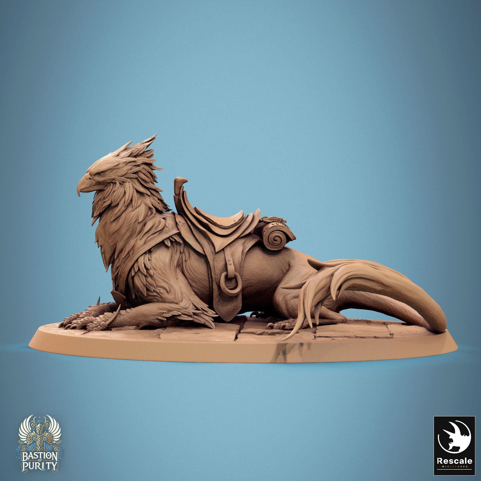 Gryph, Saddled by Rescale Miniatures | Please Read Description | Print on Demand