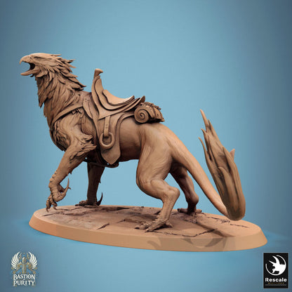 Gryph, Saddled by Rescale Miniatures | Please Read Description | Print on Demand