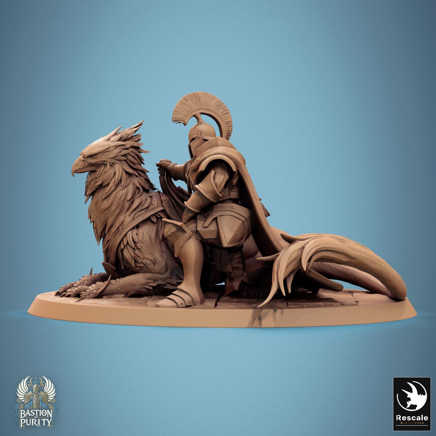 Gryph, Mounted by Rescale Miniatures | Please Read Description | Print on Demand