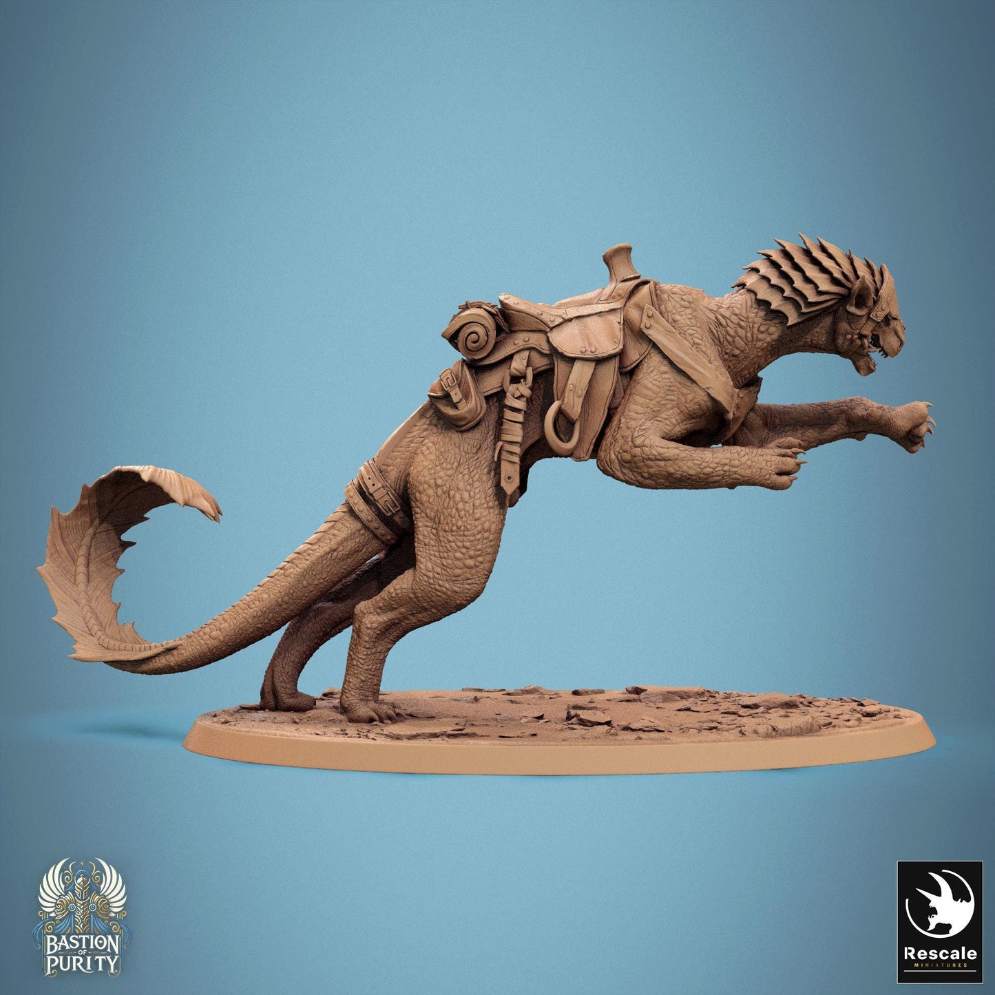 Solaris Panthera, Saddled by Rescale Miniatures | Please Read Description | Print on Demand