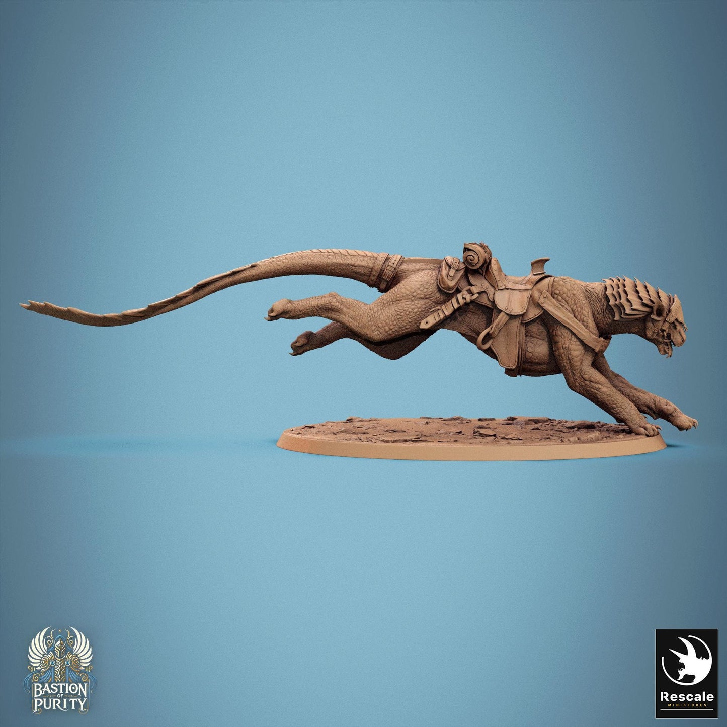 Solaris Panthera, Saddled by Rescale Miniatures | Please Read Description | Print on Demand