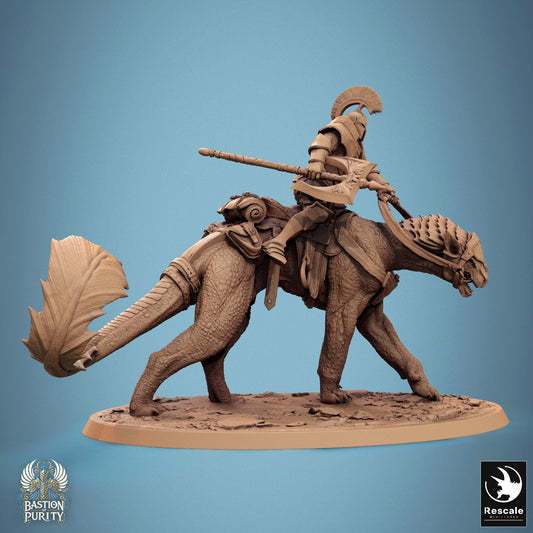 Solaris Panthera, Mounted by Rescale Miniatures | Please Read Description | Print on Demand