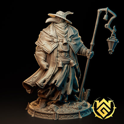 Iron Mask Cleric by WitchGuild | Please Read Description | Print on Demand