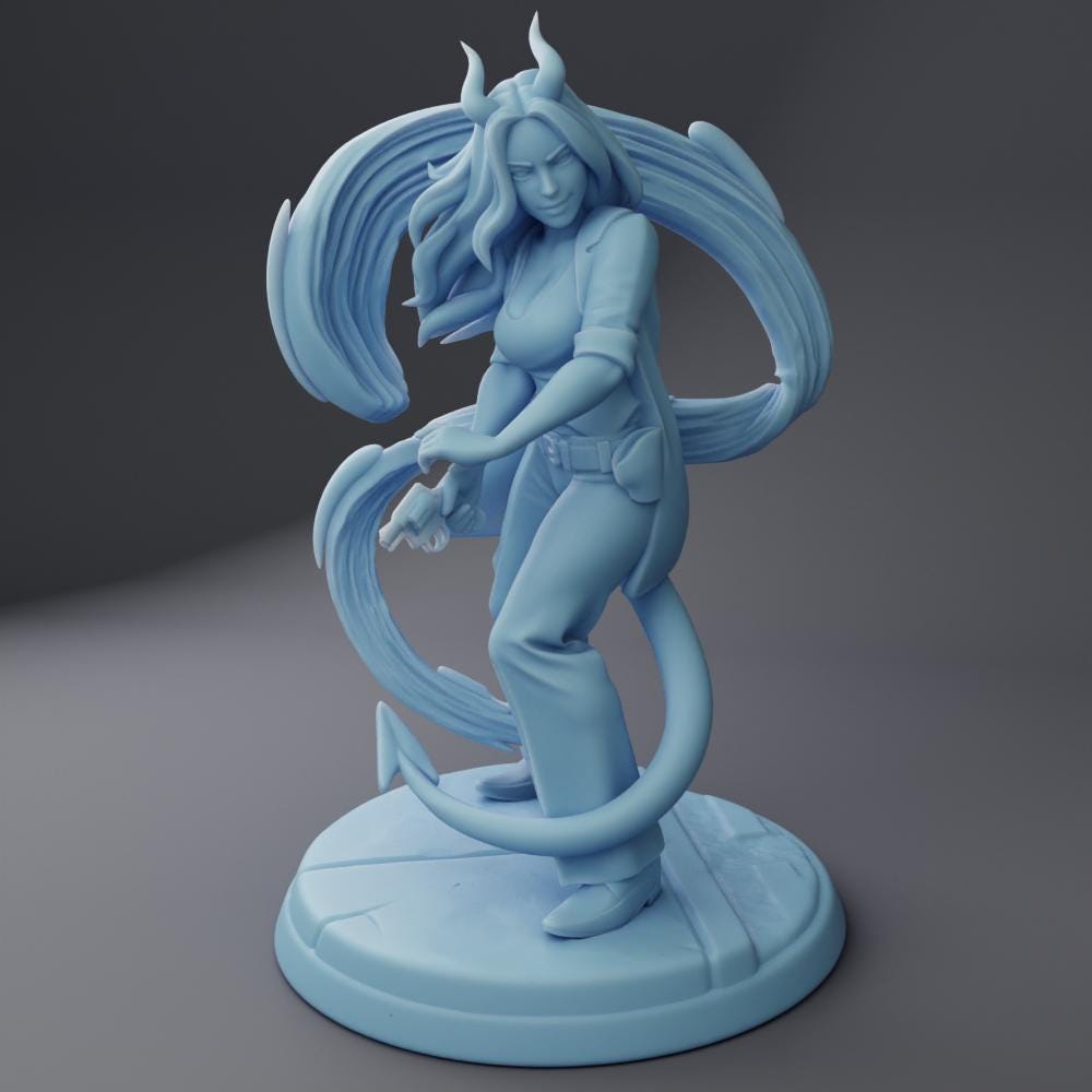 Succubus PI by Twin Goddess Minis | Please Read Description | Print on Demand