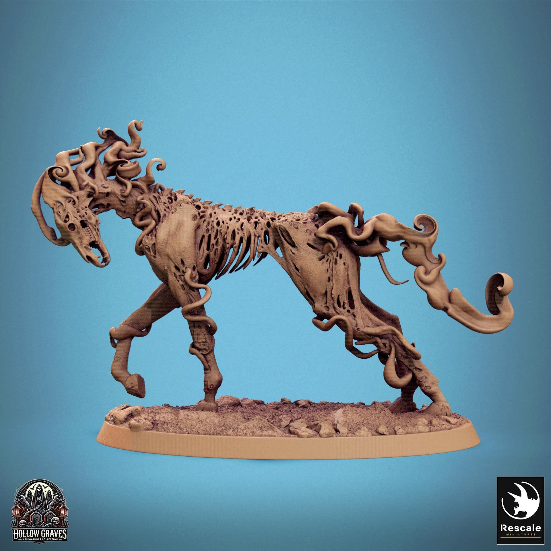 Doomstride, Wild and Ghostly by Rescale Miniatures | Please Read Description | Print on Demand