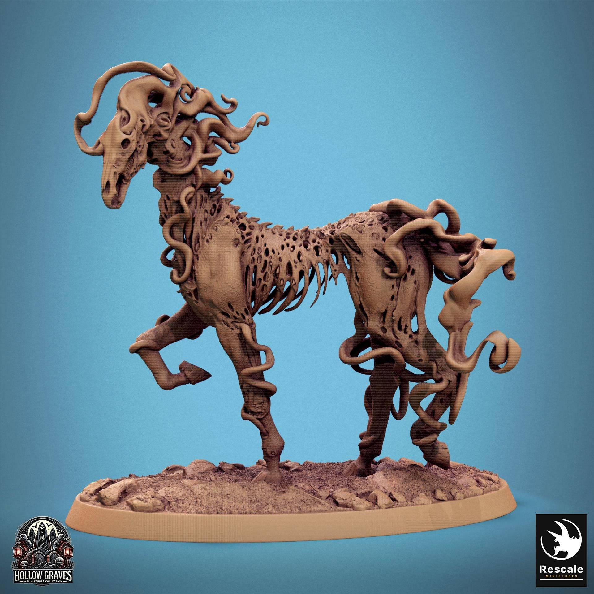 Doomstride, Wild and Ghostly by Rescale Miniatures | Please Read Description | Print on Demand