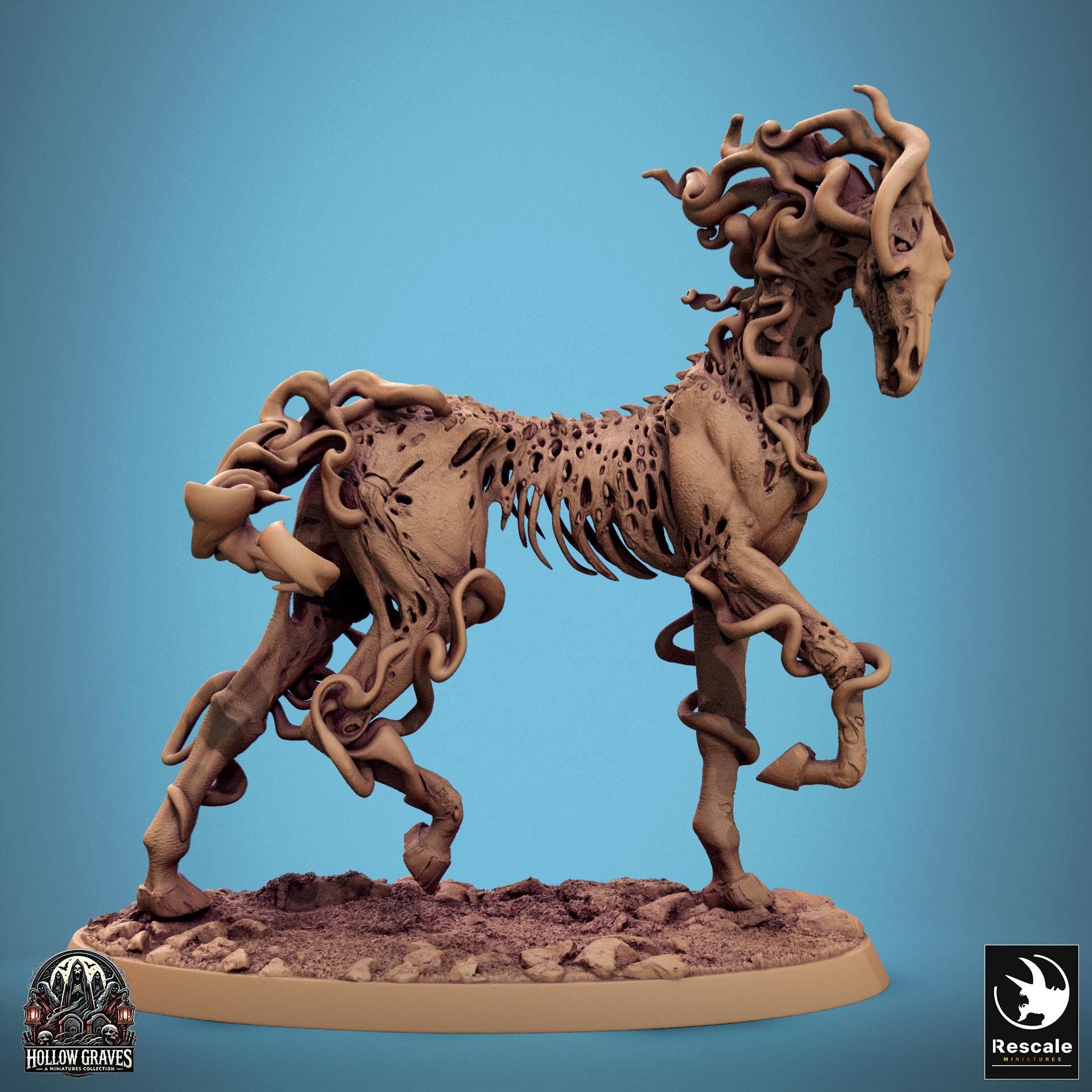 Doomstride, Wild and Ghostly by Rescale Miniatures | Please Read Description | Print on Demand