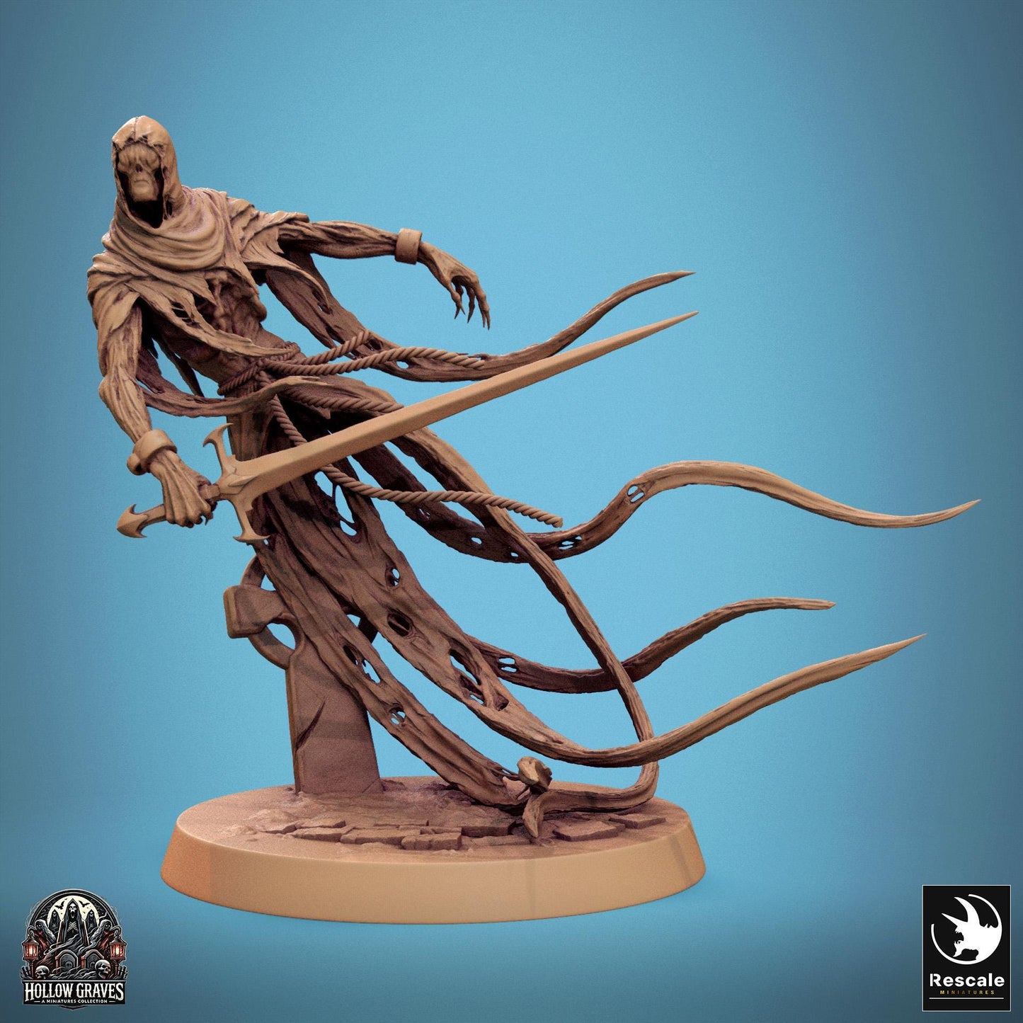 Death Ghost by Rescale Miniatures | Please Read Description | Print on Demand