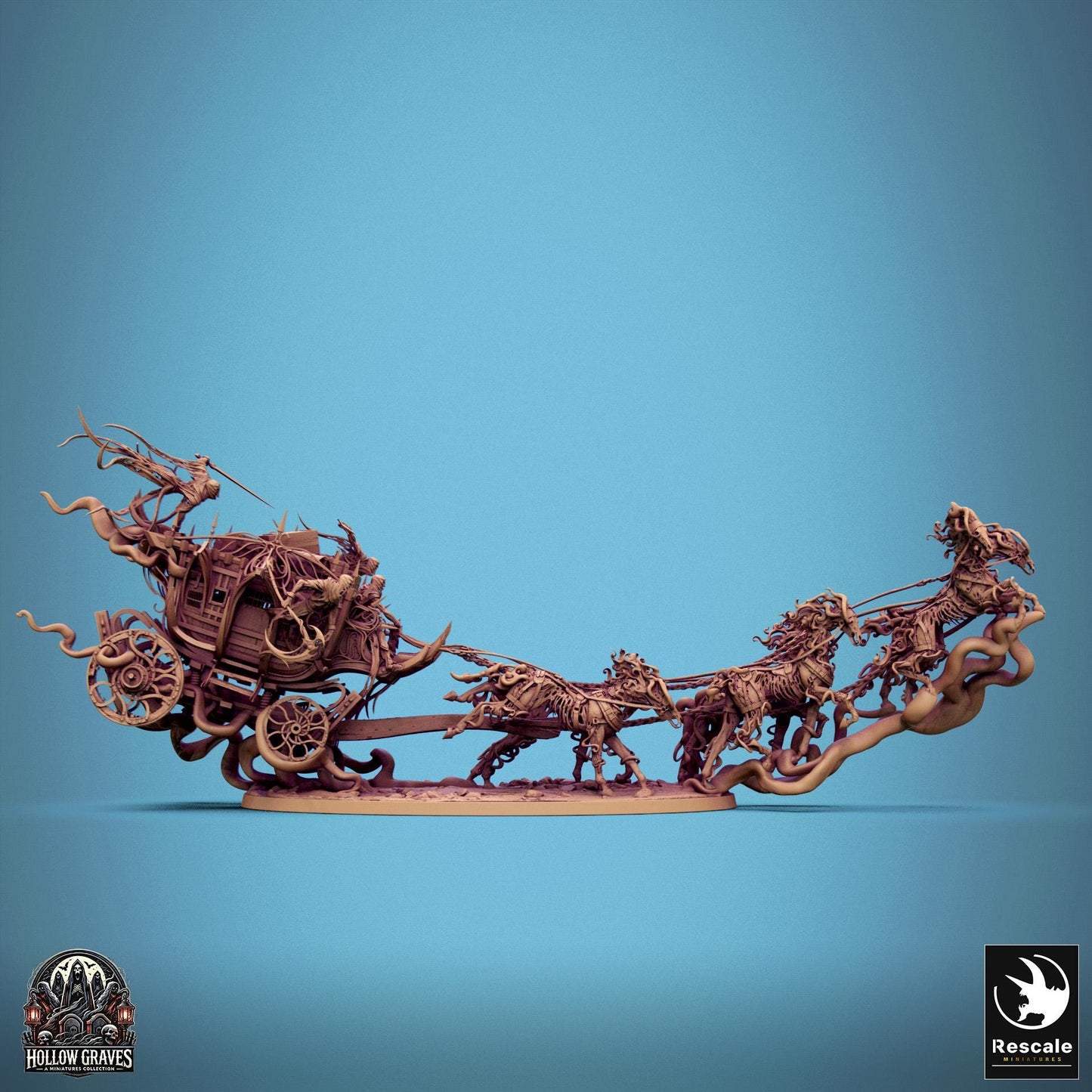 Wraith Wagon by Rescale Miniatures | Please Read Description | Print on Demand