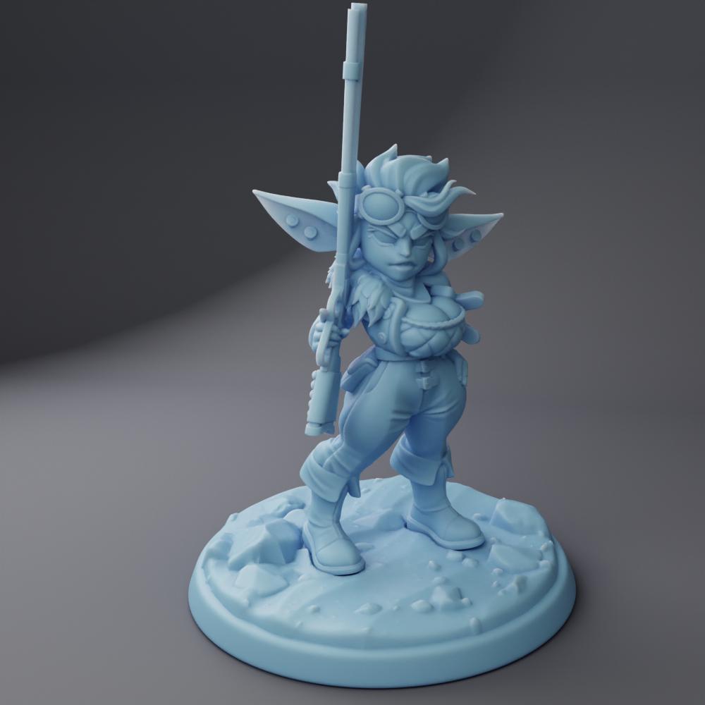 Quinn, the Goblin by Twin Goddess Minis | Please Read Description | Print on Demand