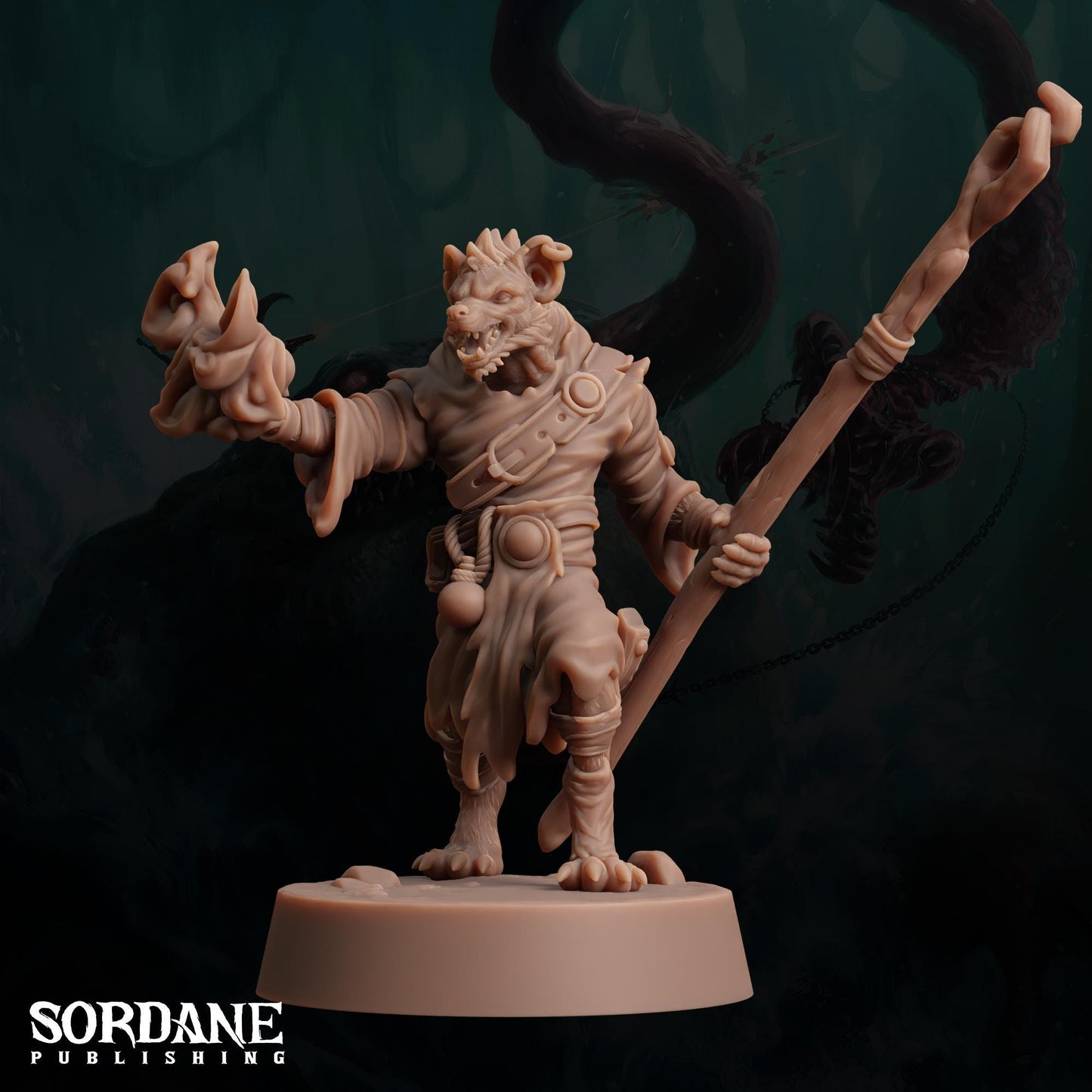 Gnoll Wizard by Sordane Publishing | Please Read Description | Print on Demand