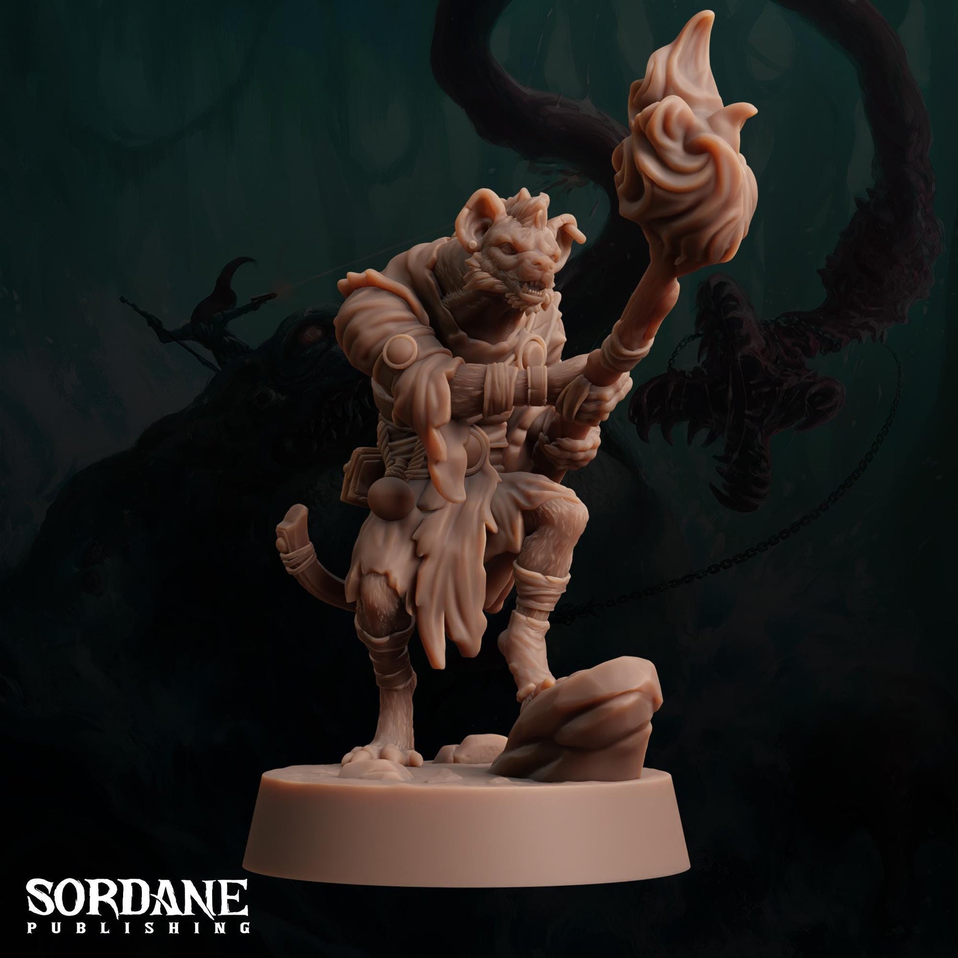 Gnoll Wizard by Sordane Publishing | Please Read Description | Print on Demand