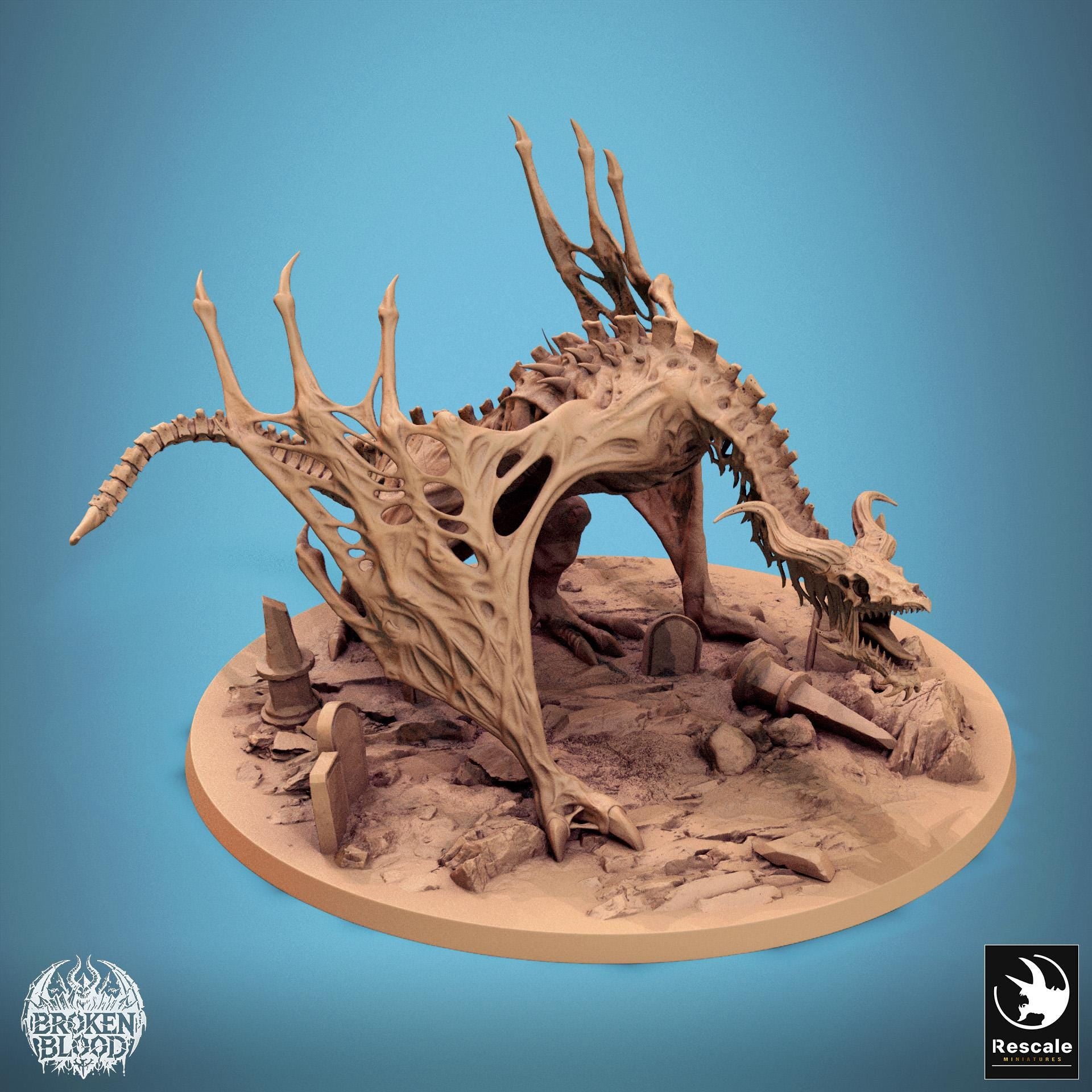 Bann Wyvern by Rescale Miniatures | Please Read Description | Print on Demand