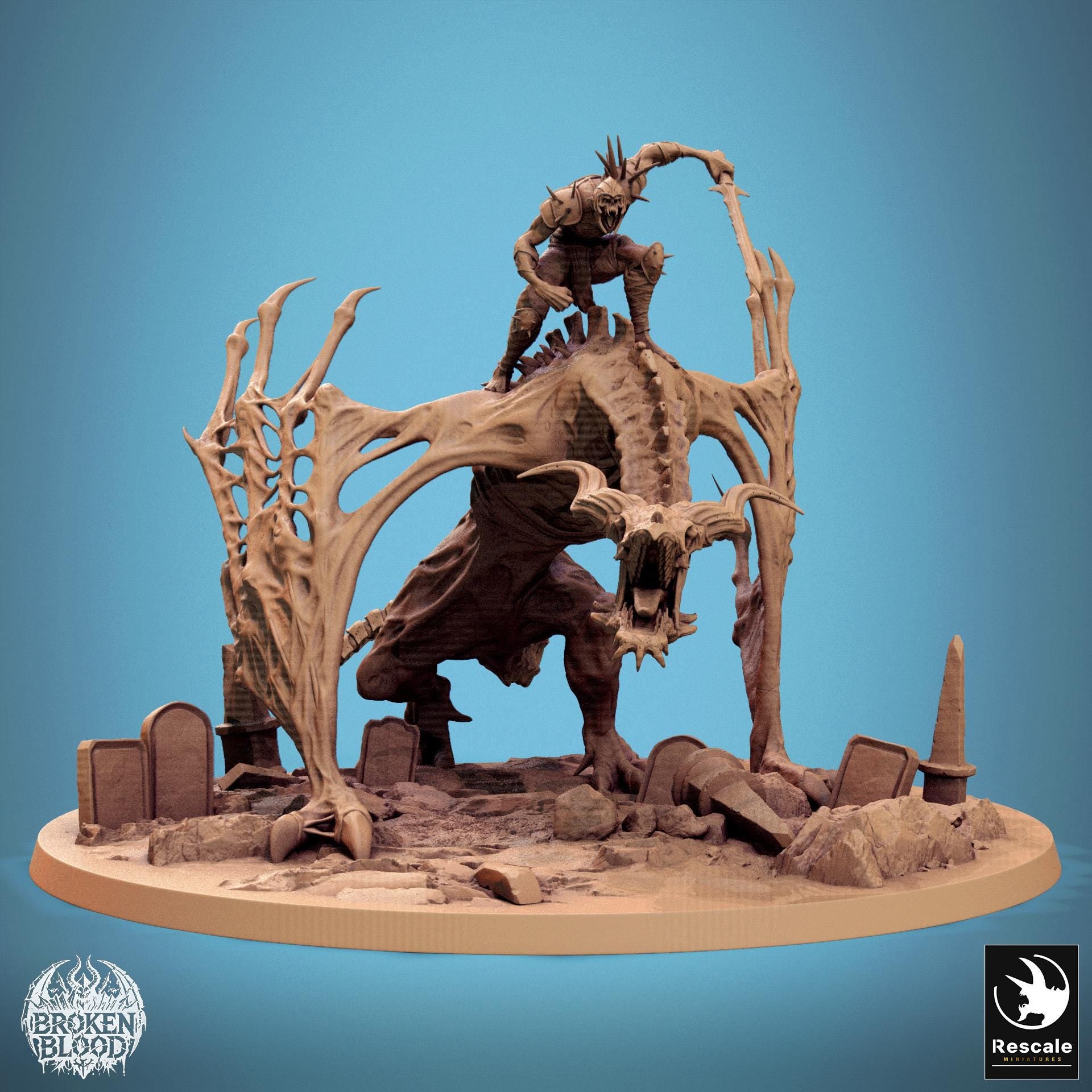 Bann Wyvern by Rescale Miniatures | Please Read Description | Print on Demand