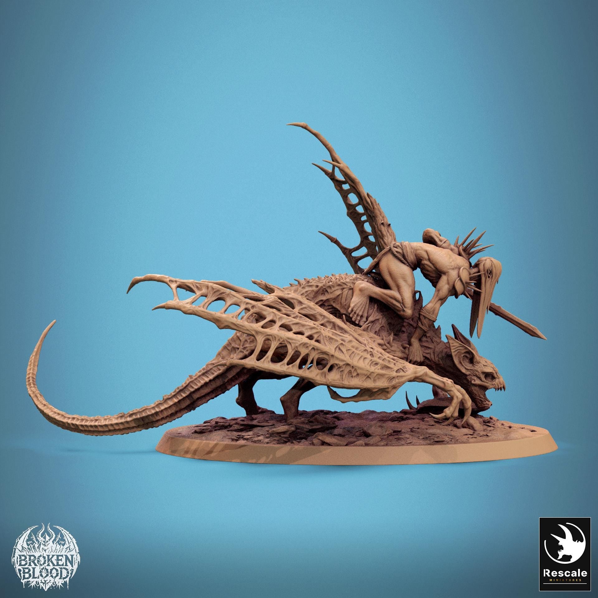 Dabeath Bat by Rescale Miniatures | Please Read Description | Print on Demand