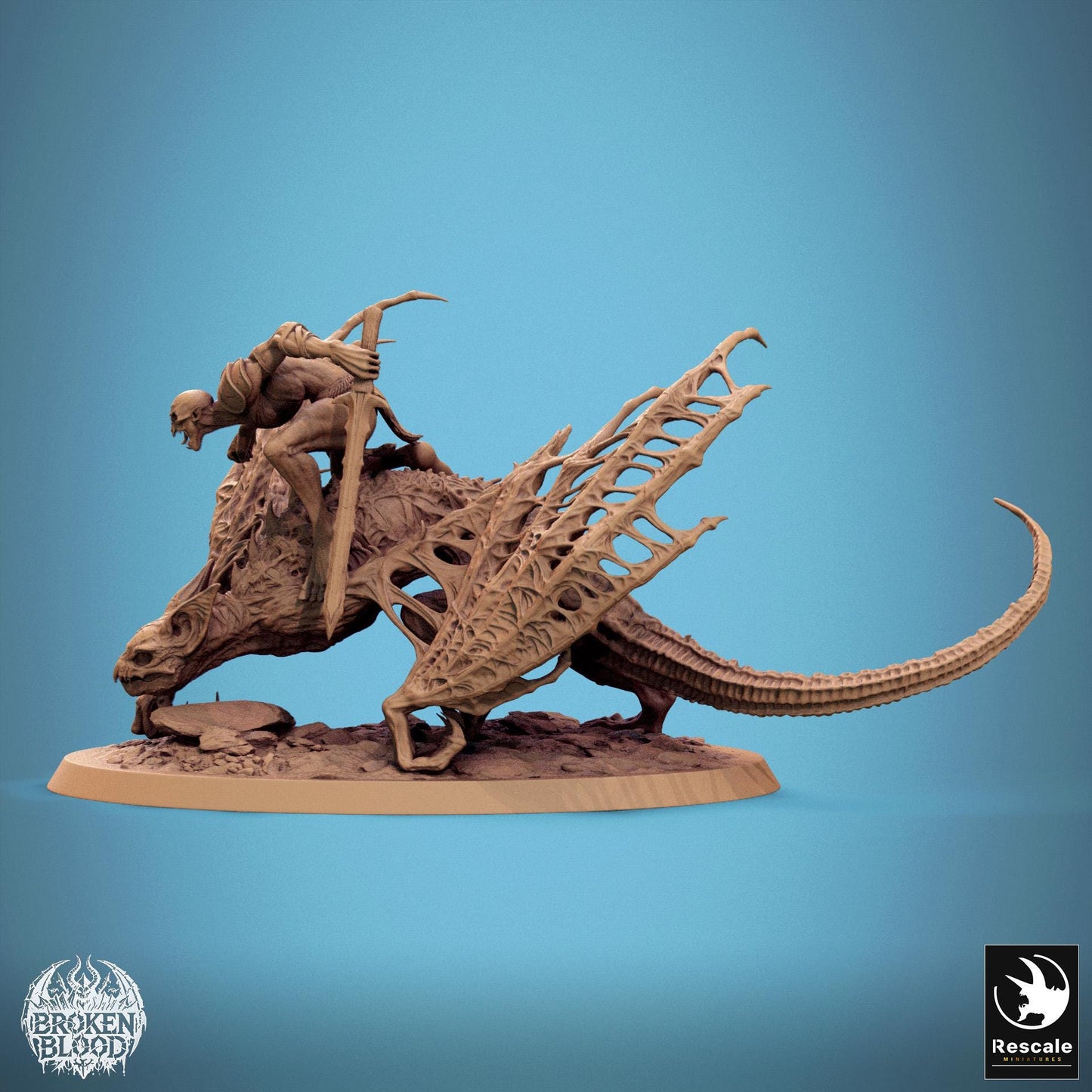 Dabeath Bat by Rescale Miniatures | Please Read Description | Print on Demand