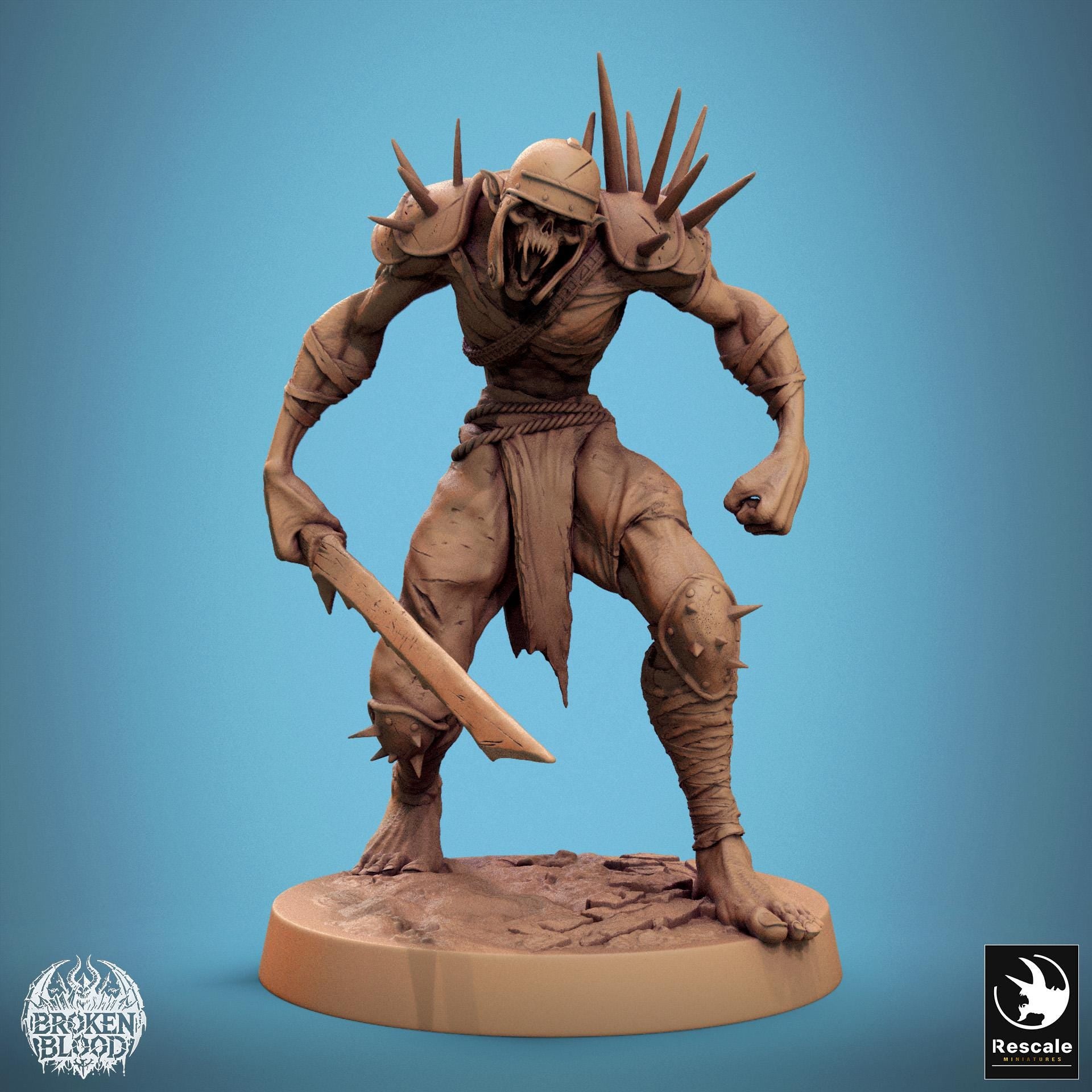 Ghoul Ravager 1 by Rescale Miniatures | Please Read Description | Print on Demand