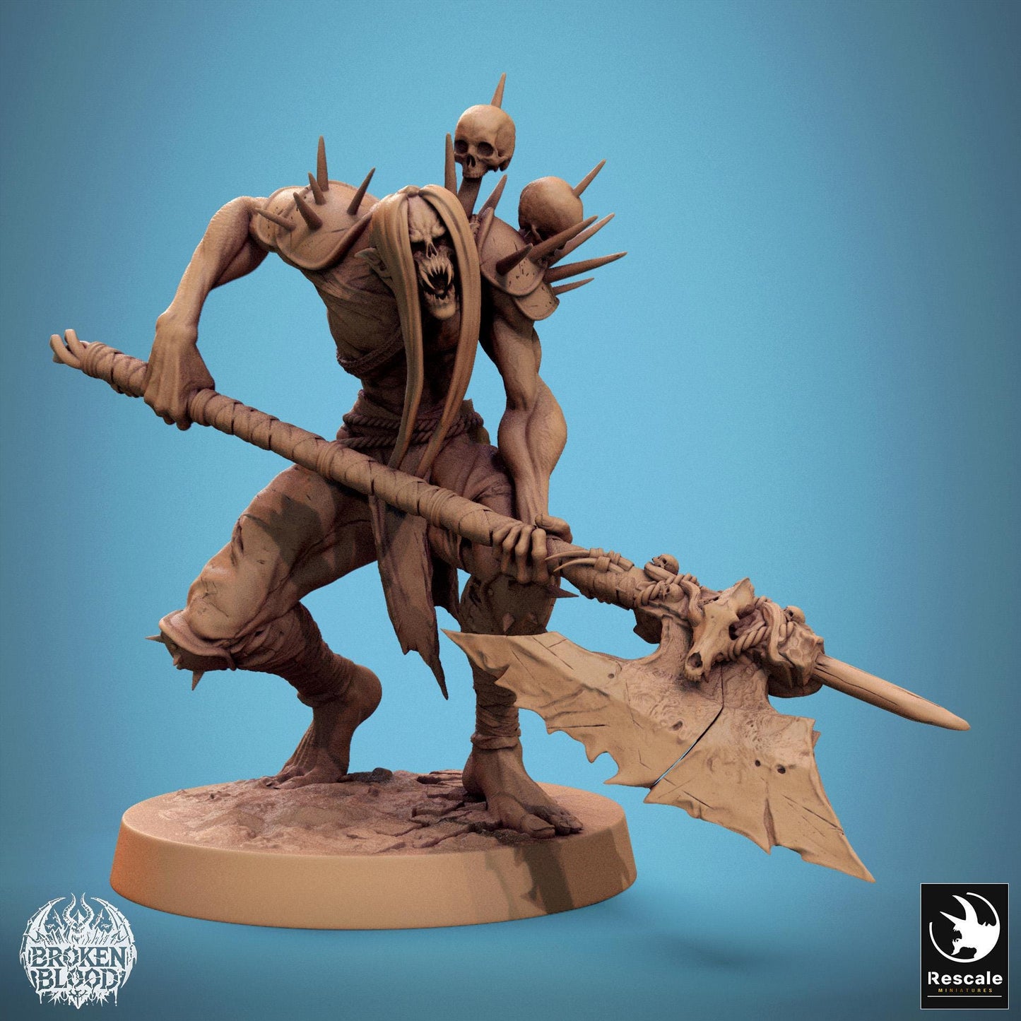 Ghoul Ravager 1 by Rescale Miniatures | Please Read Description | Print on Demand