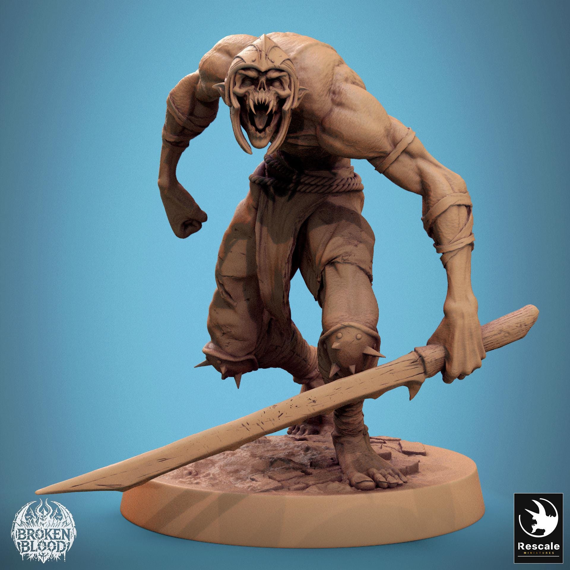 Ghoul Ravager 2 by Rescale Miniatures | Please Read Description | Print on Demand