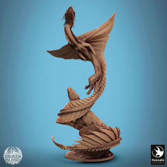 Gold Dragon 2024 Redesign by Rescale Miniatures | Please Read Description | Print on Demand