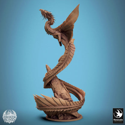 Gold Dragon 2024 Redesign by Rescale Miniatures | Please Read Description | Print on Demand