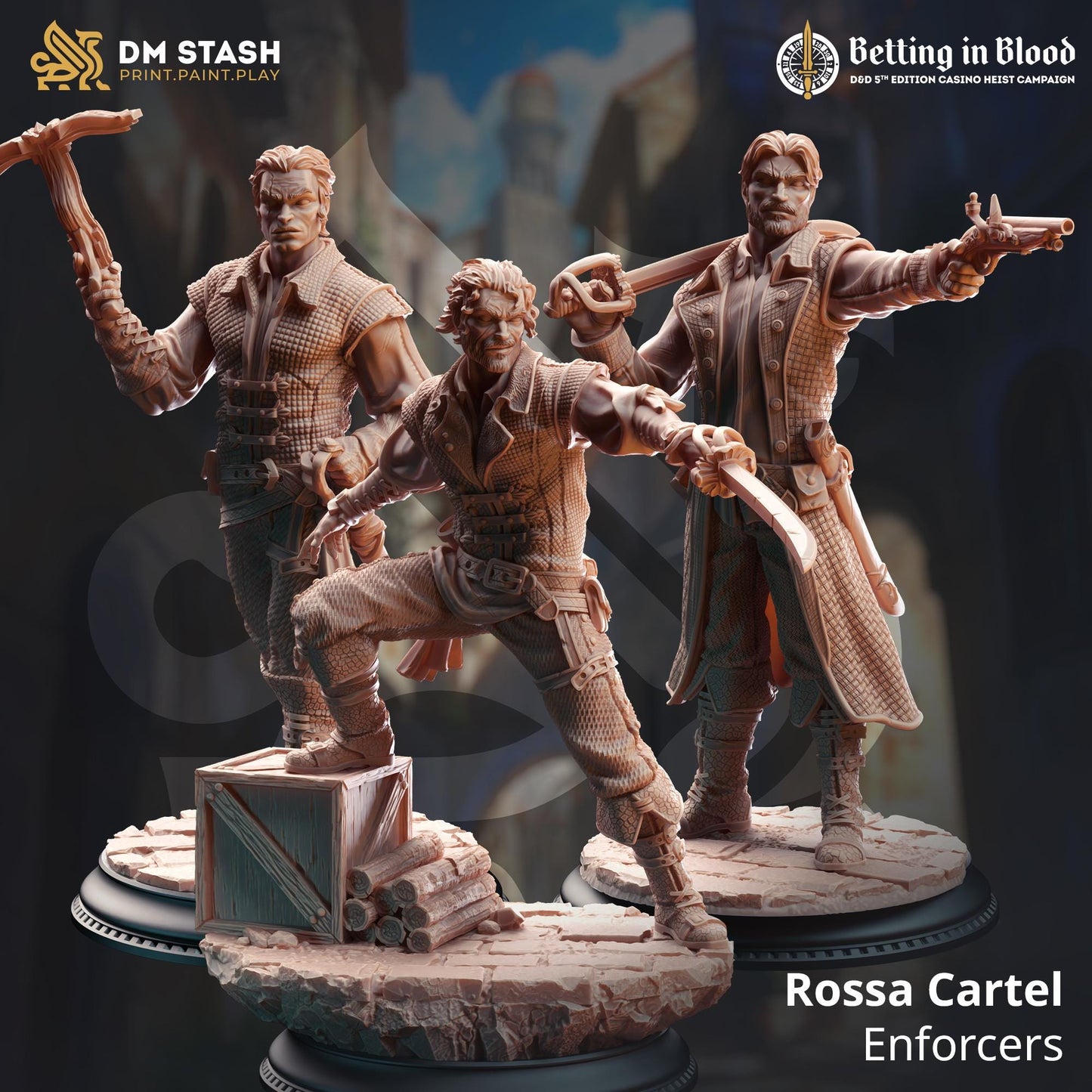 Rossa Cartel Enforcers by DM Stash | Please Read description | Print on Demand