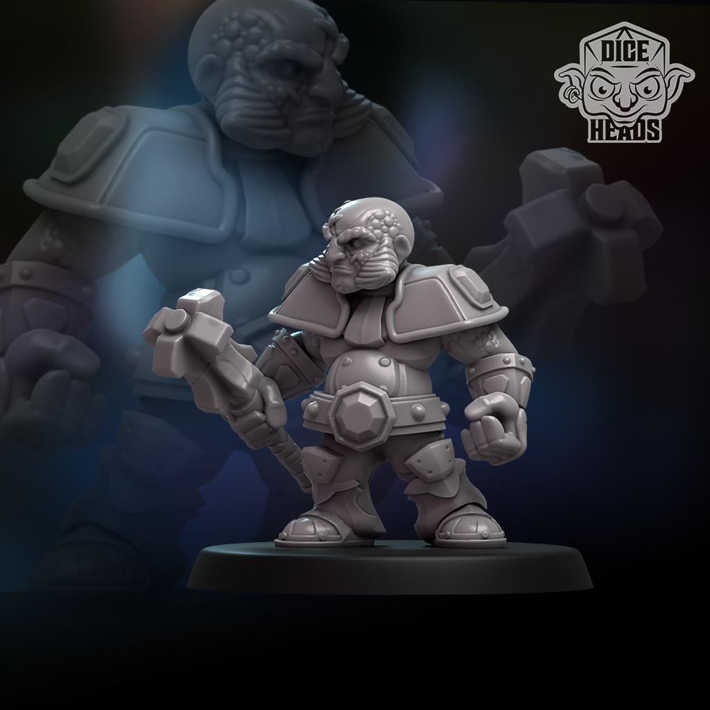 Darkstone Fighters, Part 1 by Dice Heads | Please Read Description | Print on Demand