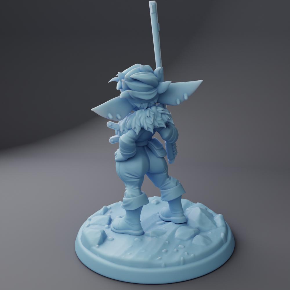 Quinn, the Goblin by Twin Goddess Minis | Please Read Description | Print on Demand