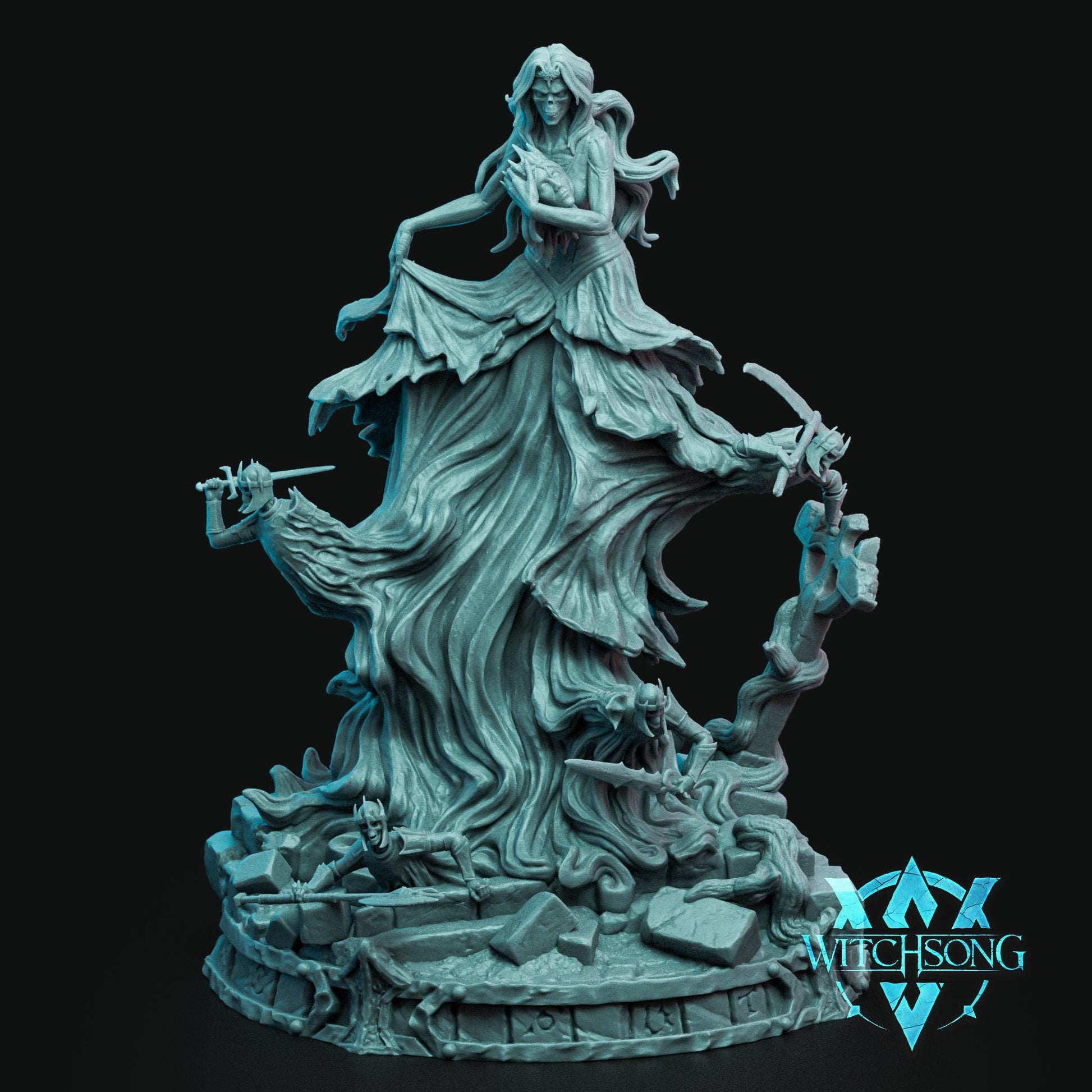 Banshee Queen by Witchsong Miniatures | Please Read Description | Print on Demand