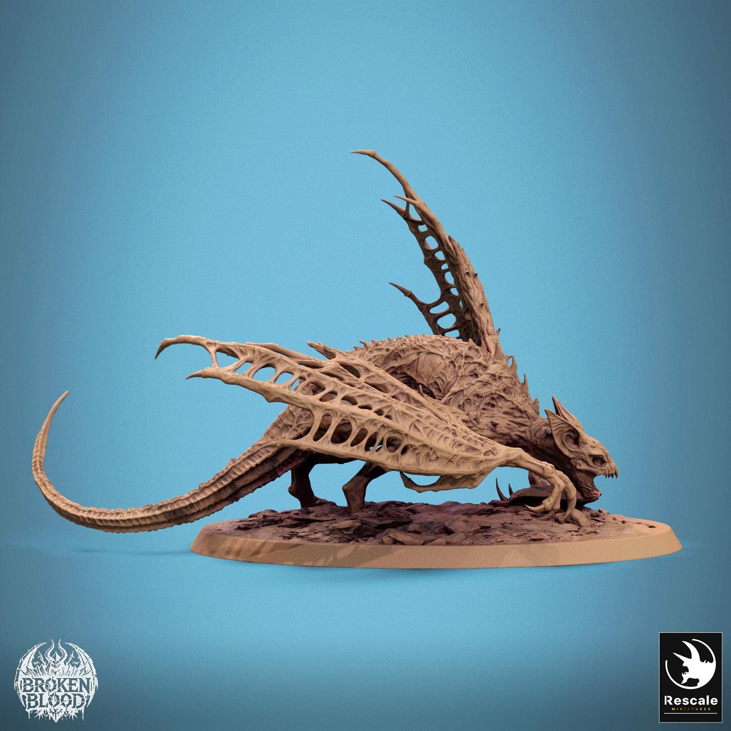 Dabeath Bat by Rescale Miniatures | Please Read Description | Print on Demand