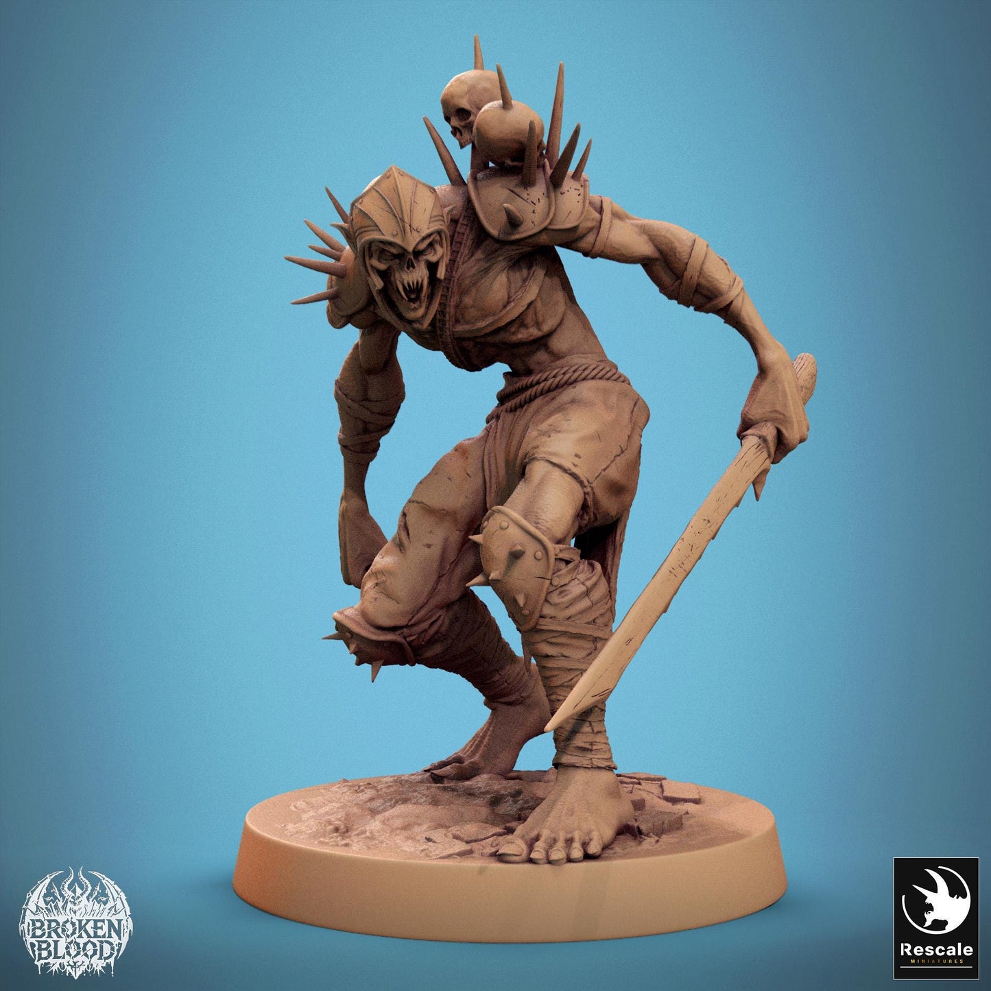 Ghoul Ravager 1 by Rescale Miniatures | Please Read Description | Print on Demand