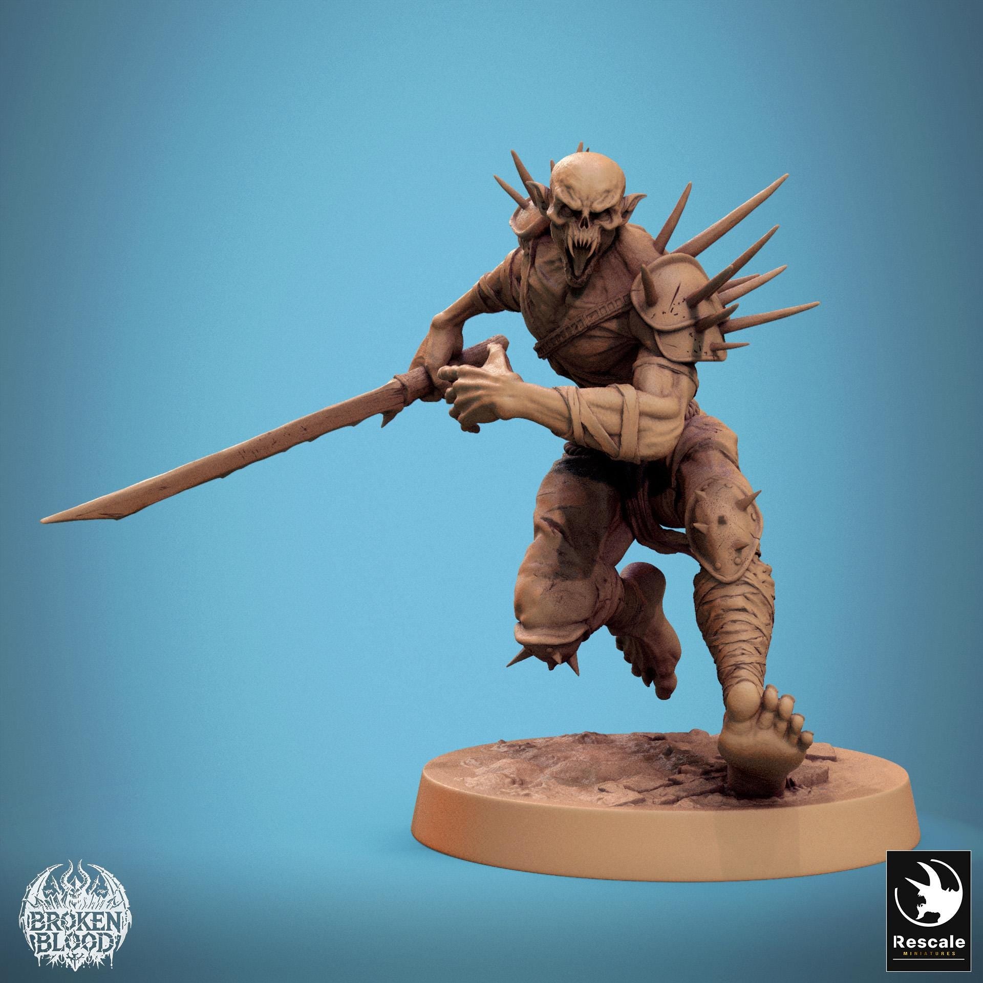 Ghoul Ravager 1 by Rescale Miniatures | Please Read Description | Print on Demand